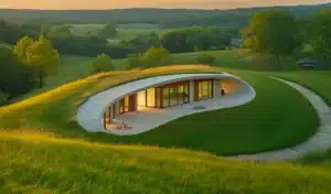 Maison moderne troglodyte