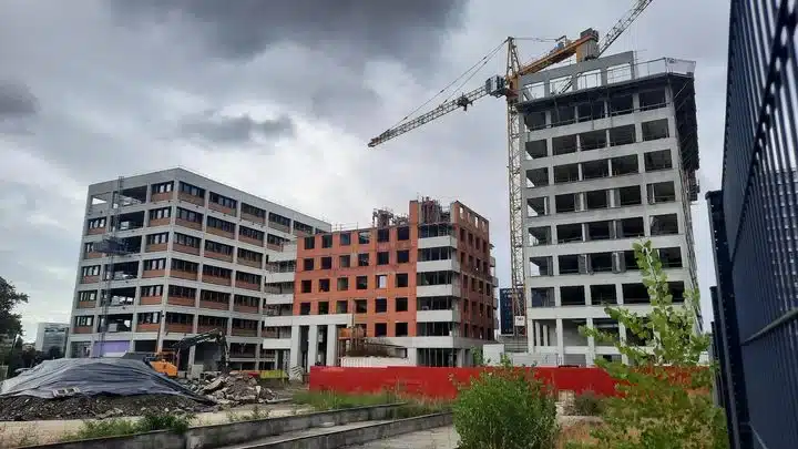 Immeuble en construction