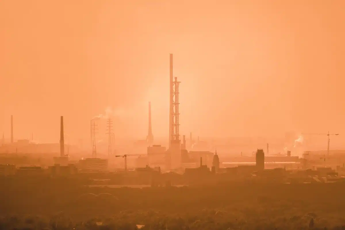 Une énorme pollution lumineuse