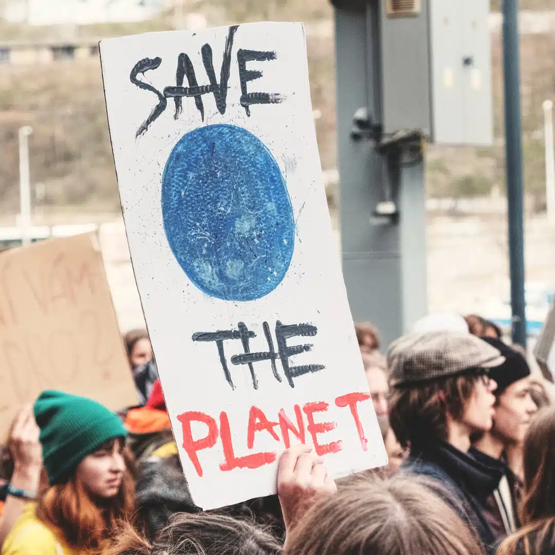 Manifestation pour sauver la planète