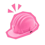 casque rose