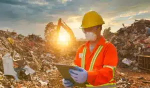 déchets dans la construction