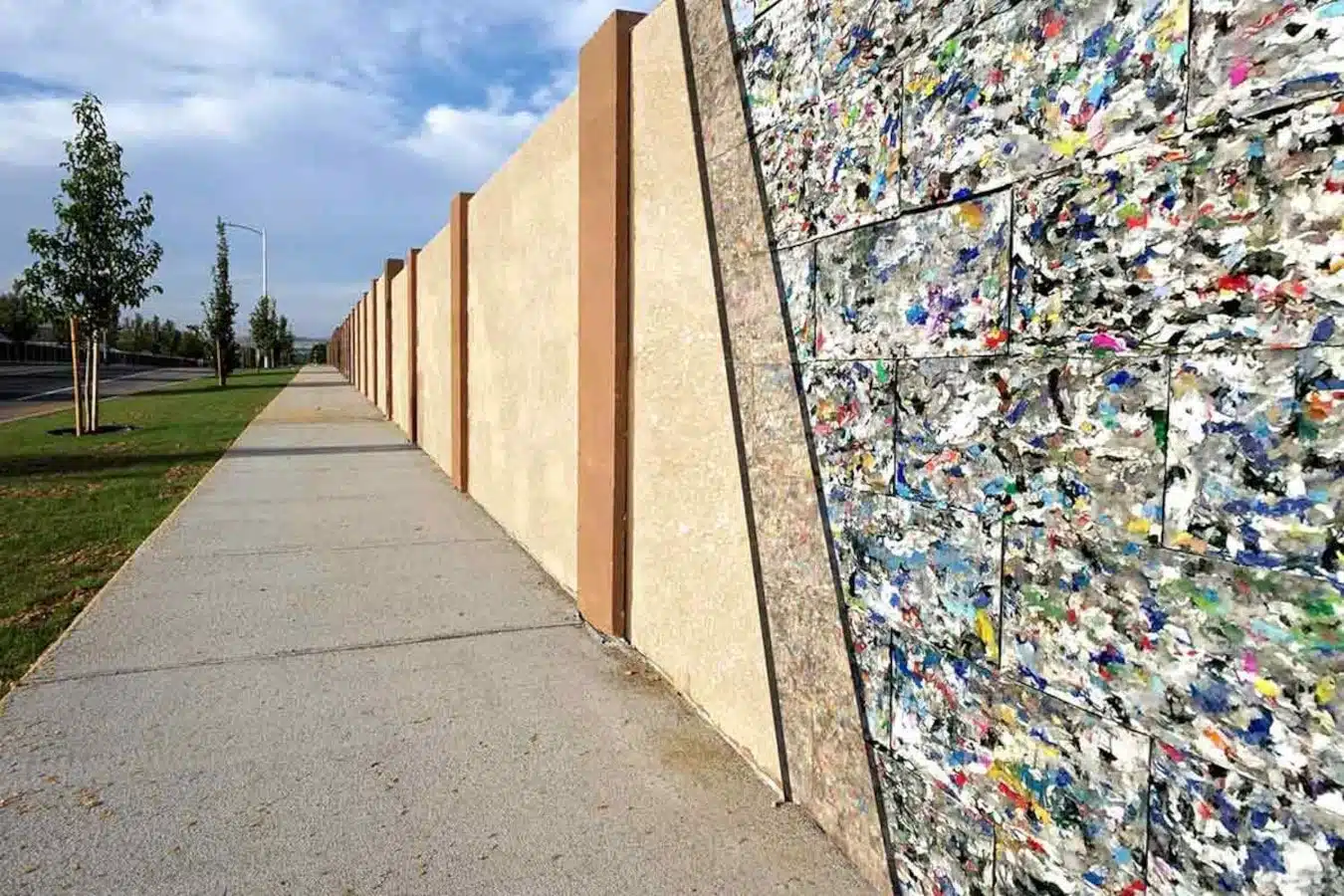 Aperçu briques en plastique recylé