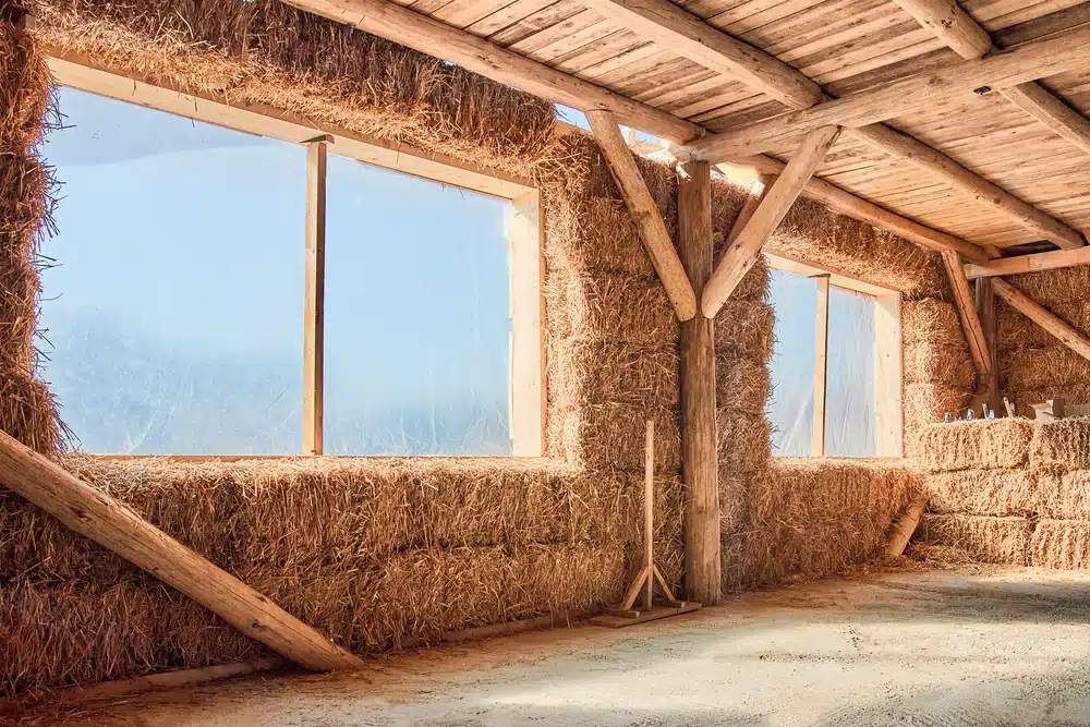 Maison en paille