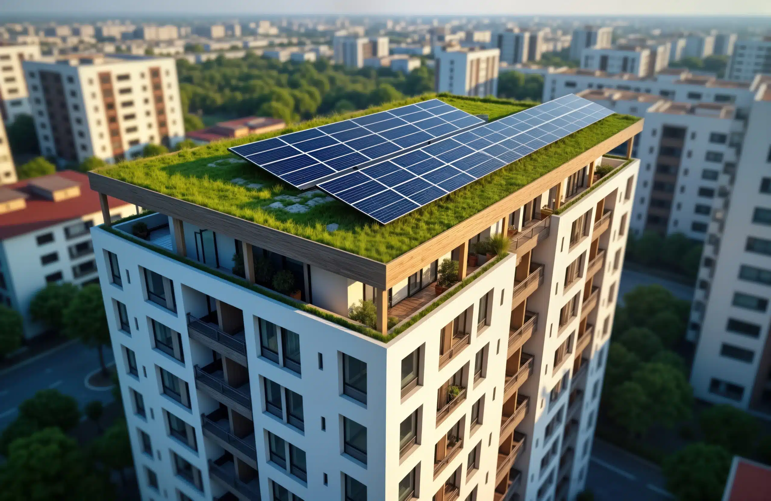 Toiture biosolaire