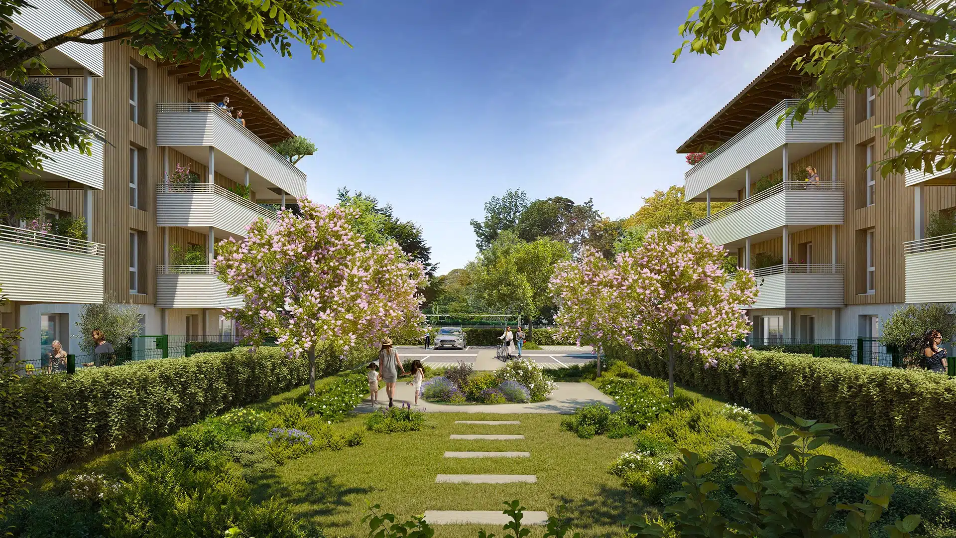 espace vert du jardin de diane