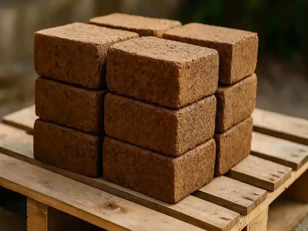 Des briques biosourcées à base de sargasses : une solution durable venue de la mer