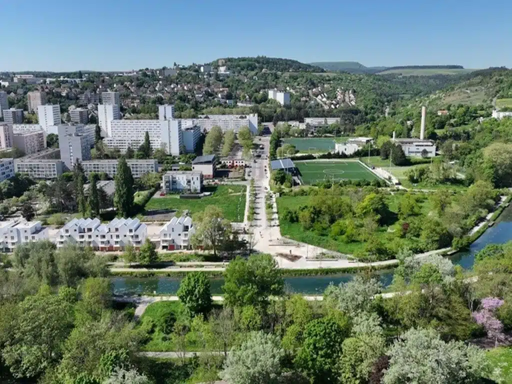 Dijon quartier Energie positives