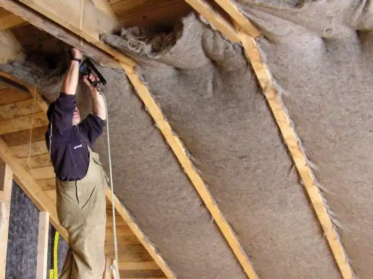 Quand la laine devient un isolant pour le bâtiment