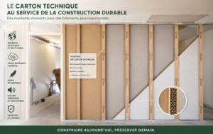 le carton technique s’impose dans la construction durable